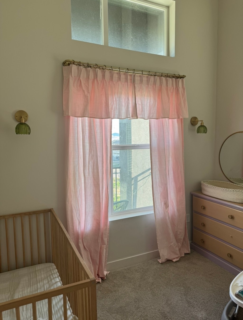 DIY Decor: How to Dye IKEA Valence Curtains with Rit Dye for a Custom Baby Nursery&nbsp;Look